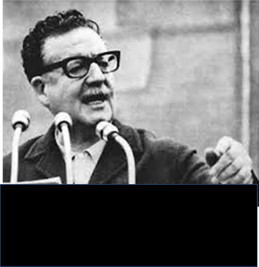 «Sigan ustedes sabiendo que, mucho más temprano que tarde, se abrirán las grandes alamedas por donde pase el hombre libre para construir una sociedad mejor»: Salvador Allende. 11 de septiembre de 1973